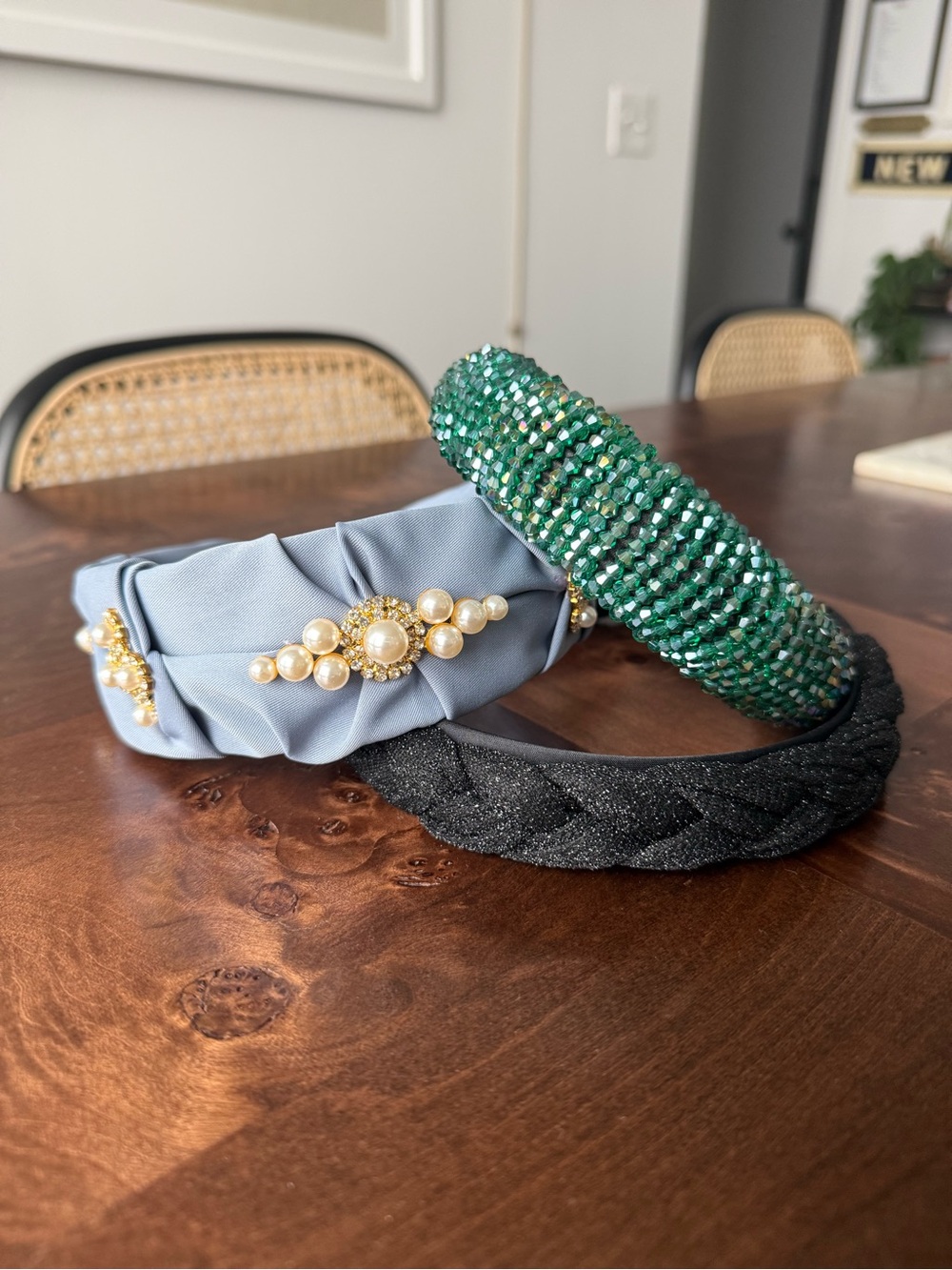 3 Piece Glam Headband Set